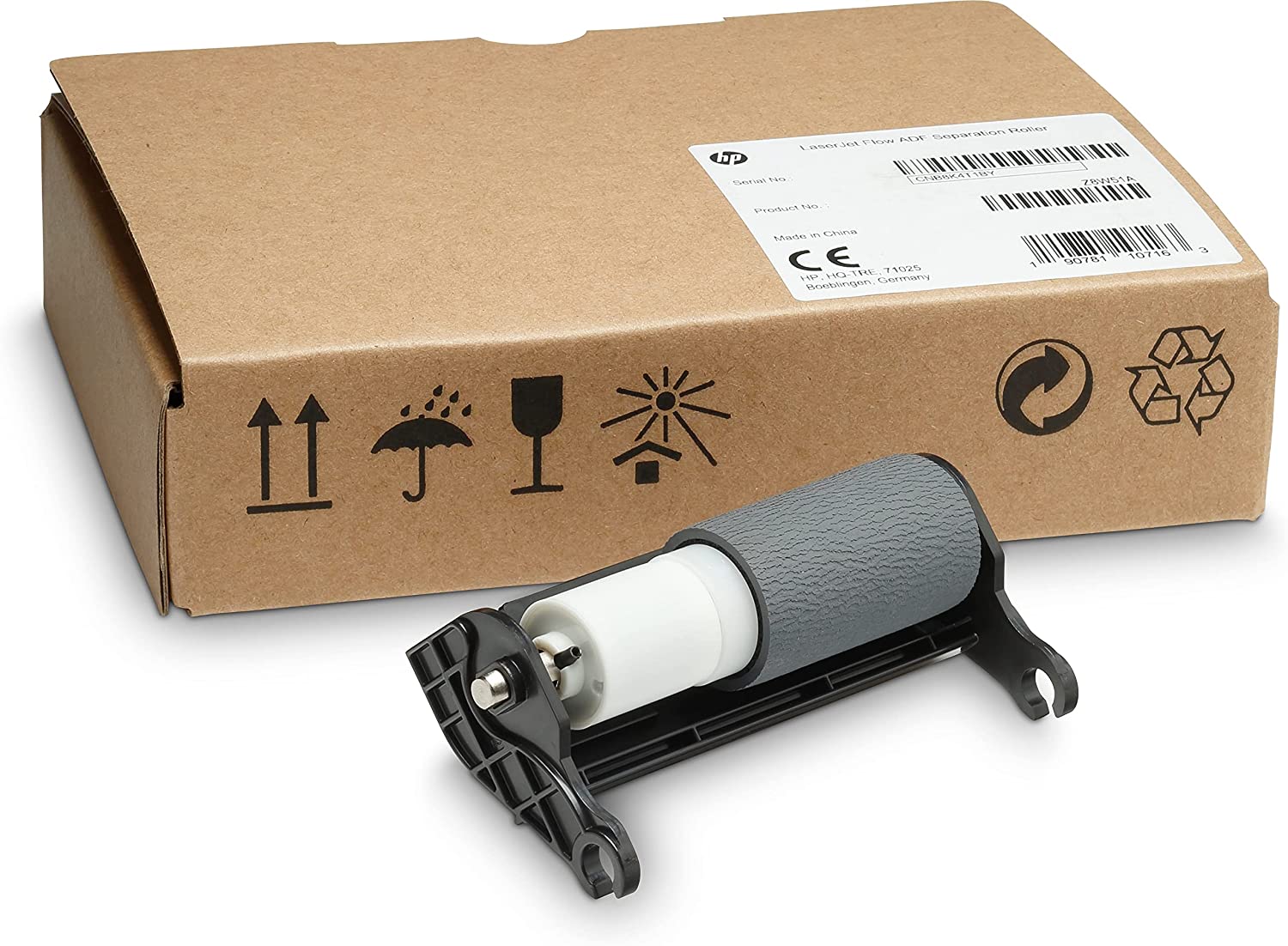 HP LaserJet Flow ADF Separation Roller Kit, Black Z8W51A