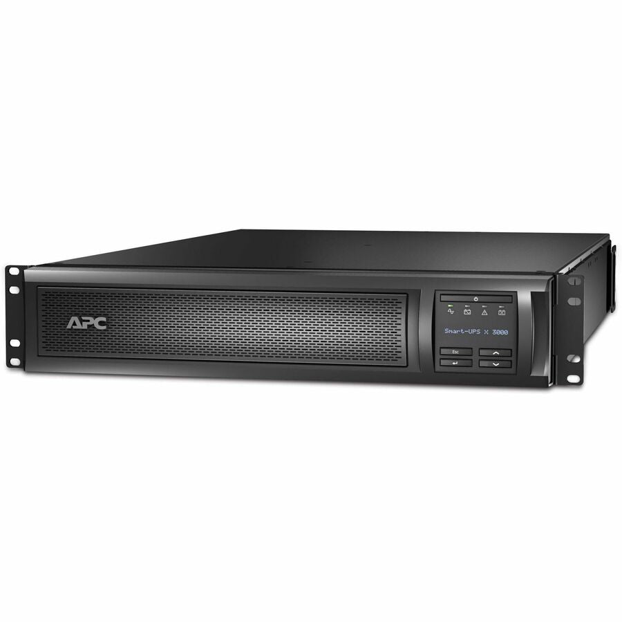 APC Smart-UPS X Line Interactive 3kVA Rack/tower convertible 2U 100V-127V 3x 5-15R+3x 5-20R+1x L5-30R NEMA NMC Extended runtime W/rail kit SMX3000RMLV2UNC