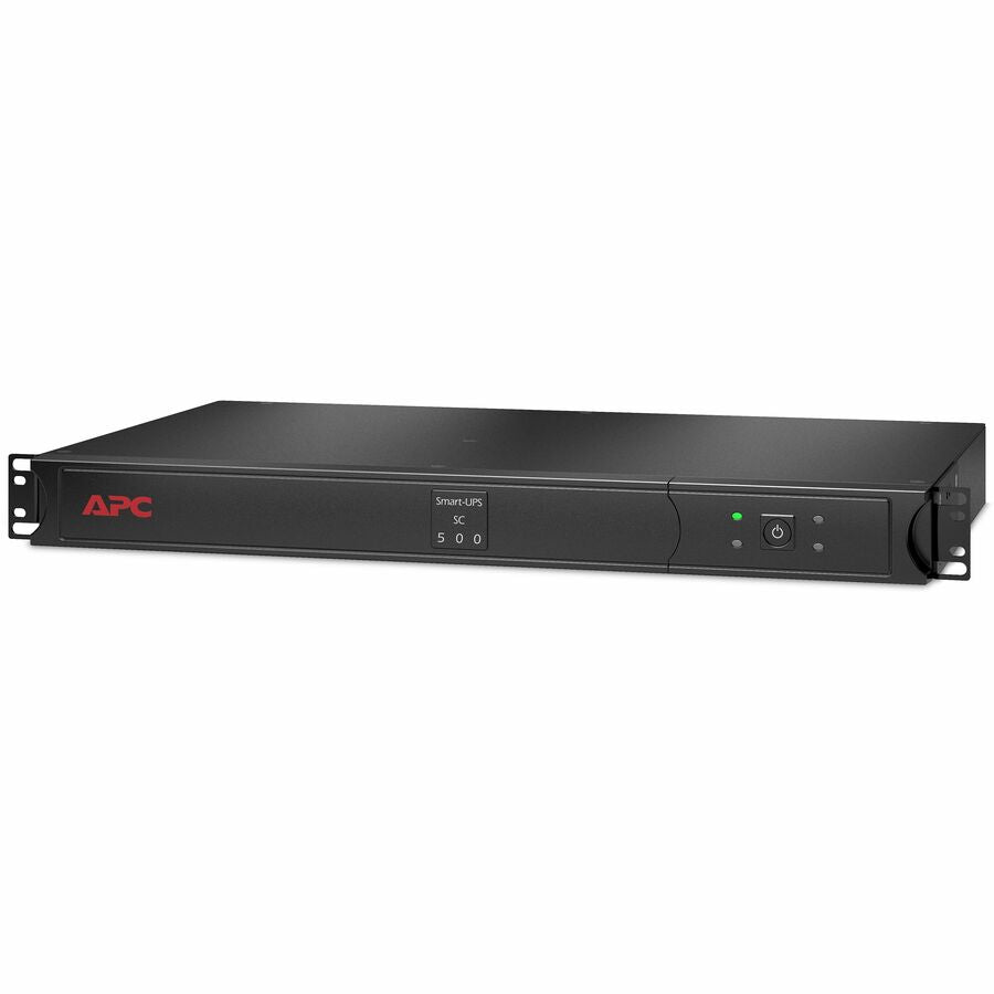 APC Smart-UPS Line Interactive 500VA Rackmount 1U 120V 4x NEMA 5-15R outlets