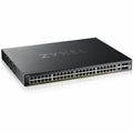 Zyxel 48-port GbE L3 Access PoE+ Switch with 6 10G Uplink (600 W) XGS2220-54HP