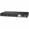 APC Netshelter Rack Automatic Transfer Switch, 1U, 15A, 100/120V AP4450A