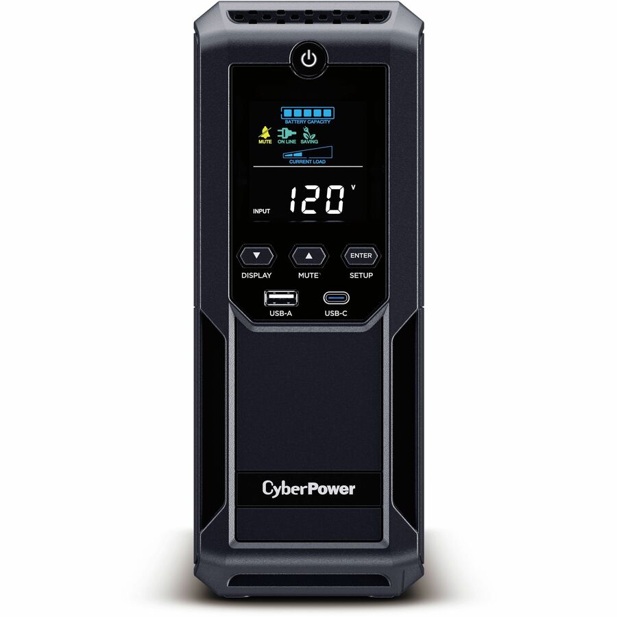 CyberPower Intelligent LCD BRG1500AVRLD2 1500VA Mini-tower UPS BRG1500AVRLCD2
