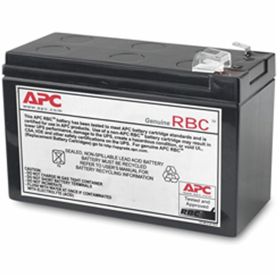 APC Replacement Battery Cartridge VRLA battery 7Ah 12VDC Lead APCRBC110
