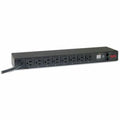 APC NetShelter Metered Rack PDU 1U 20A 120V 8 NEMA 5-20 outlet AP7801B