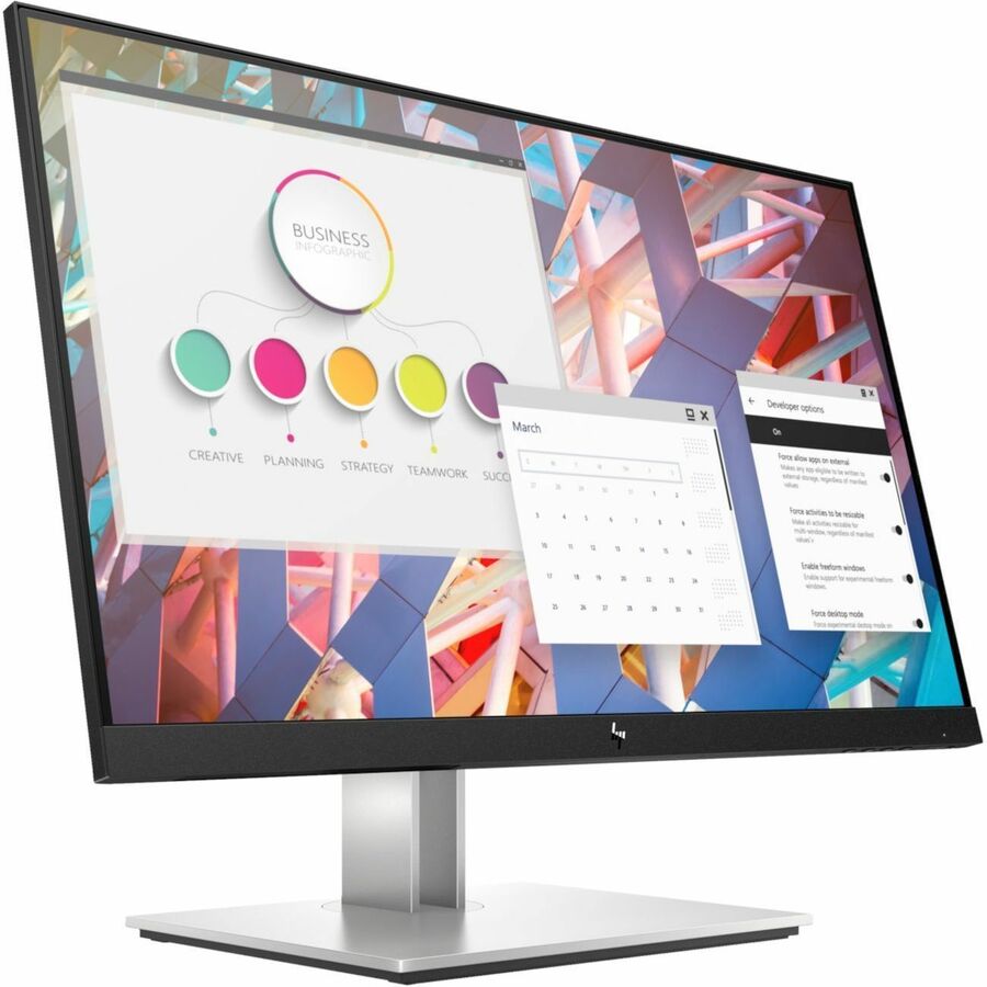HPI SOURCING NEW E24 G4 24" Class Full HD LCD Monitor 16:9 Black 9VF99AAABA