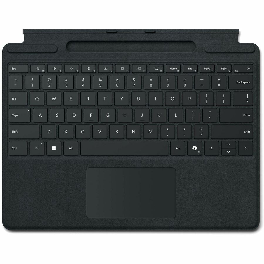 Microsoft Keyboard/Cover Case Microsoft Surface Pro Tablet Black