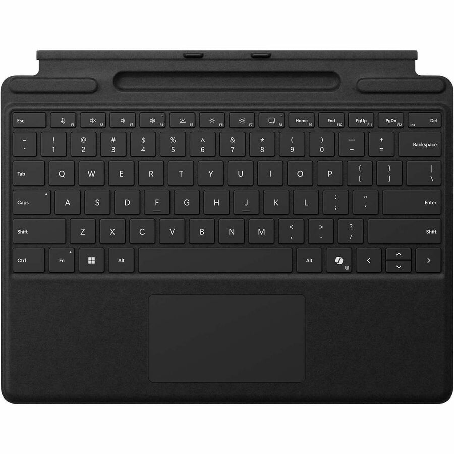 Microsoft Surface Pro Keyboard w/Cover Case for Surface Pro 8-11 Tablet, Black